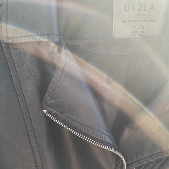 Leather Jacket 🔥 XL - Picture 3 of 4